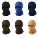 Winter Thermal Fleece Balaclava Men Hat Neck Warmer Hiking Scarf Waterproof Hunting Cycling Hat Hooded Neck Snowboard Face Mask