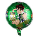 Ben-10 Party Decoration Balloon Cartoon Huge Boy Round 18 inch Balloon Birthday Party Supplies Kids Favor Baby Shower Gift