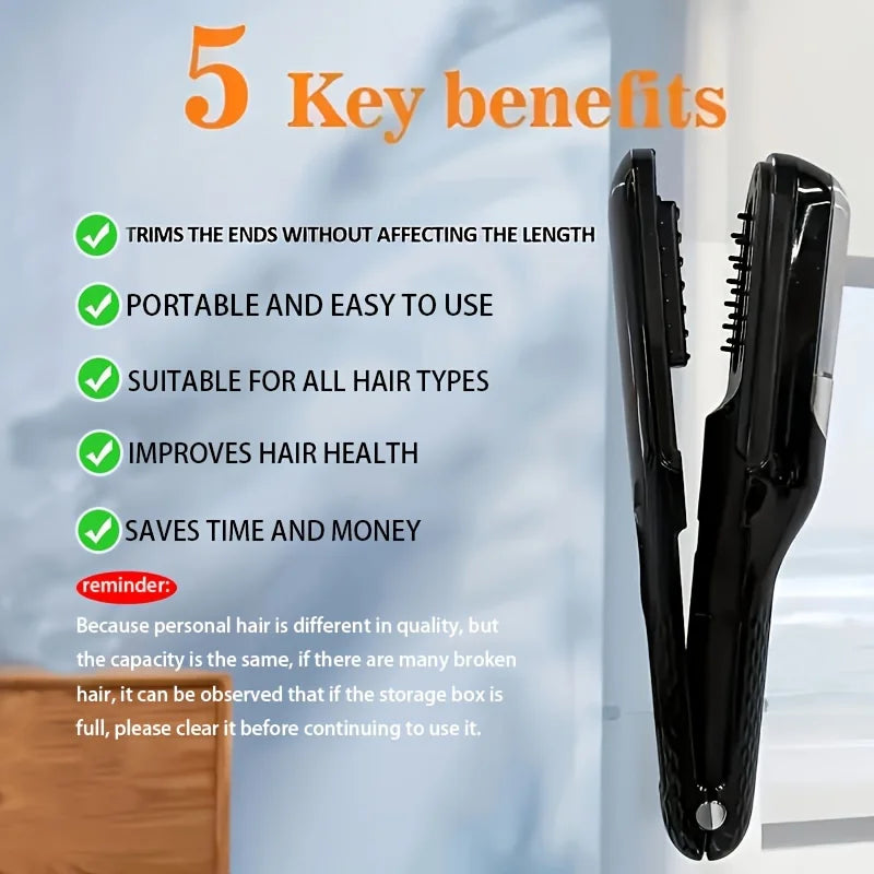 1pc Portable mini straightener, evenly distributed heat, hair styling tool, lightweight travel friendly design