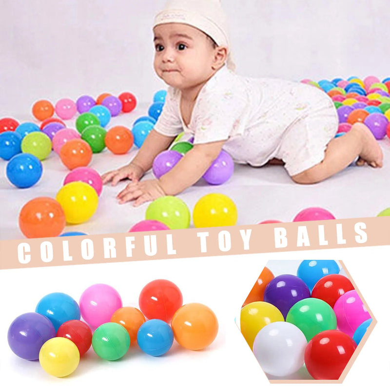 Brand New Kids 5.5cm Balls Baby Toys Ocean Balls For Play Pool Fun Colorful Soft Plastic Ocean Ball
