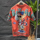 Male Tees Shirts Black Hip Hop Tops Rock Men's T-shirt Anime Print Katoen Aesthetic Clothing Chic Hot Wholesale New in Summer Xl