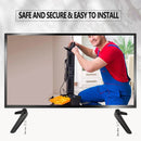 Universal TV Base Pedestal Feet TV Stand Mount Table Top Desktop Bracket Accessories TV Holder Stand With Screws