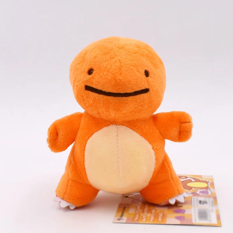 Plush Toys Mimikyu Cubone Charmander Raichu Psyduck Mew Ditto Dragonite Lapras  Peluche Stuffed Dolls For Kids Christmas Gift