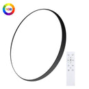 Oeegoo 24W Ceiling Light with Remote Control, 2400LM LED Lamp Controllable by App, Bedroom Lamp with 16 Million Colors, Ø30CM