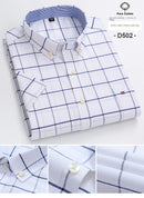 The Oxford Line | 100% Cotton Short-Sleeve Oxford Shirt