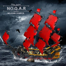Mould King 13109 Movie Toys The MOC Queen Anne's Revenge Ship Model Assembly Building Block Brick Kids Christmas New Year Gifts