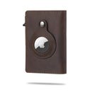 2023 For Apple Airtag Wallet Men Carbon Fiber Fashion ID Credit Card Holder Rfid Slim Airtag Slide Wallet Designer Cardholder