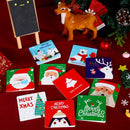 12 STÜCK/24 STÜCK Zufällige Weihnachtsgrußkarte Kinder Mini Segensgrußkarten Umschlag Neujahr Postkarte Geschenkkarte Weihnachtsparty
