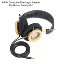 OKCSC WTD-3 Maple Wooden On-Ear Headphones Superior Sound with 40mm Speakers 3.5mm Replacement Cable HiFi Open-Back Headphones