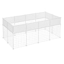 DIY Pet Playpen Foldable Pets House Puppy Kennel Exercise Training Outdoor Enclosures for  Rabbits Guinea Pig Kitten Hedgehog