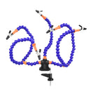 Helping Hands Soldering Third Hand PCB Circuit Board Holder Flexible Arms with Desk Clamp Base for Electronic Boards Repair Tool