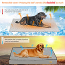 L-3XL Dog Bed Orthopedic Pet Calming Bed Soft Sponge Foam Base Dog Crate Kennels Mat with Removable Cover