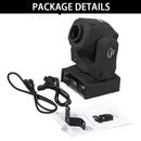 SHEHDS LED Spot 60W Moving Head Light Focus Function DMX512 Stage for Dj Disco Bar Wedding Party