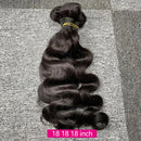 Queenlike 24 24 24 Inch Body Wave Bundles Human Hair 12A Brazilian Raw Hair Weave Bundles 1/3 PCS Human Hair Bundles Extensions