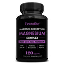 Magnesium Citrate Supplement - Improves Absorption, Supports Bone Density and Strength, Muscle, Energy and Sleep