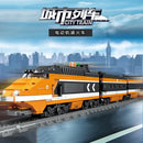 Technical City Train High-tech RailwayPower  Track Building Blocks Subway Vehicle Assemble Bricks Toys Gifts For Childrens Adult