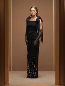 The Vesper Gown | Custom A-Line Floor-Length Jersey Evening Dress