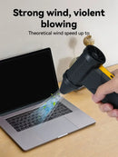 7800000RPH Air Blower Brushless Motor Electric Turbo Jet Fan High-Speed Violent Fan USB Rechargeable Powerful Dust Blower 60m/s