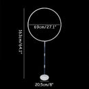 1/2set Round Balloons Stand Holder Plastic Balloon Arch Hoop wreath Ring Birthday Wedding Party Baby Shower Balloon Decorations