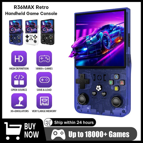 The Pocket Arcadia | AISLPC R36Max 18,000+ Game Open-Source Handheld Console
