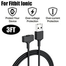USB Charger for FITBIT Ionic Wristband Fitness Activity Tracker Sync Cable