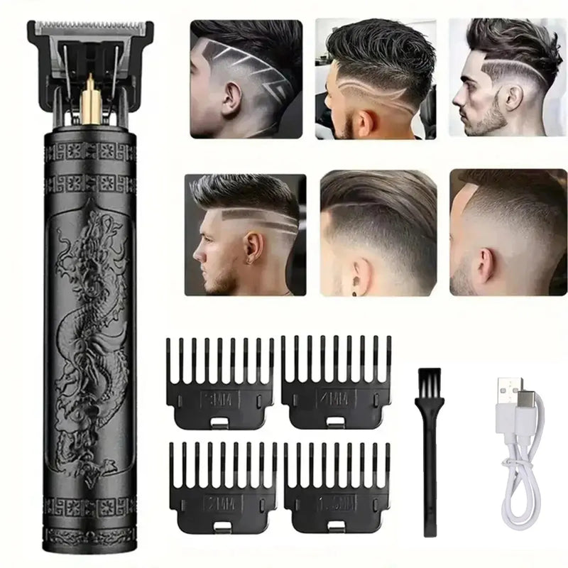 T9 USB Electric Hair Clipper For Men Hair Cutting Machine Rechargeable Man Shaver Trimmer Barber Technical Beard Trimmer