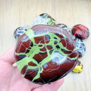 1pc Handmade Mint Dark Chocolate Squeeze Ball, slow rebound with crispy and soft texture. Relieves stress and anxiety for all genders. Nice as party favors and holiday gifts.