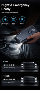 The Dead Battery Protocol | 2000A Portable Jump Starter & 74Wh Power Bank