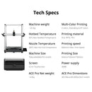 ANYCUBIC Kobra 3 Max FDM Multi Color 3D Printer with Up to 600mm/s Print Speed Build Volume 500*420*420mm Smart APP Control