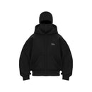 Trendy Double Hat Hoodies Unique Design Balaclava Hooded Sweatshirt Women Men Autumn Winter Warm Unisex Loose Y2K Zipper Hoodie