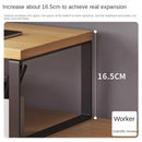 30/40/50cm Monitor Raised Shelf Office Laptop Bracket Desktop Computer  Stand Desktop Rack Home Storage Holders Organizer