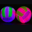 Light Up Dog Ball Glow in The Dark Dog Squeaky Toys Bounce Activated Toy PET Ball for Dogs Cat Puppy to Chew Molar Easy to Clean