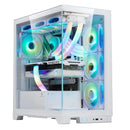 JUMPEAK MS120 120mm Case Fan 5V ARGB Infinite Mirror Effect Quiet 12cm RGB Fans For PC Case  Cooling Stystem CPU Water Cooler