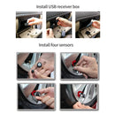 ATOTO UTP1 USB TPMS Tire Pressure Monitoring Sensor System Specified for A6 S8 P9 Android Car Stereo models