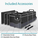 Trunk Collapsible Trunk Storage Container Organizer With Cooler