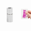 Color On Clear Sticky Paper Mini Thermal Paper Transparent Self-Adhesive For Portable printer T02/M02 For Memo Scrapbook Diary