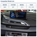 Road Top Wireless CarPlay for BMW i8 I12 NBT System 2014-2018 with Android Auto Interface Mirror Link AirPlay Car Play Functions