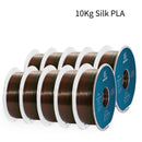 GEEETECH 10Kg 3d Silk PLA Filament 1.75mm Spool Wire For 3D Printer Material,Safety, Vacuum packaging