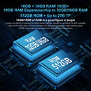 US EU MX Warehouse Unihertz Tank 3 Pro 8849 with 100 Lumens 5G Projector phone,32GB/36GB RAM,512GB ROM,23800mAh 120W,200MP, NFC