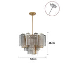 The Amber Atelier | Hand-Set Murano Glass Chandelier
