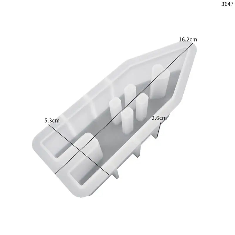 Cute Rabbit Candle Silicone Mold Gypsum Car Mounted Incense Expanding Gypsum Soap Mold Easter Bunny Aromatherapy Candle Mold