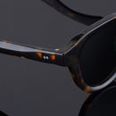 DAHVEN Fashion Sunglasses Original Vintage Sunglasses for Men and Women Series Hand Craft Oval Acetate Solar Glasses