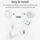 Tuya Smart WiFi Mini Smart switch Module Two-Way Control DIY Light Switch Voice Control, Compatible with Smart Life Alexa, Alice