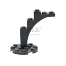 20pcs Moc Brick Arch 1x5x4 Continuous Bow 2339 DIY Classic Building Blocks Compatible branch for tree Assembles Particles