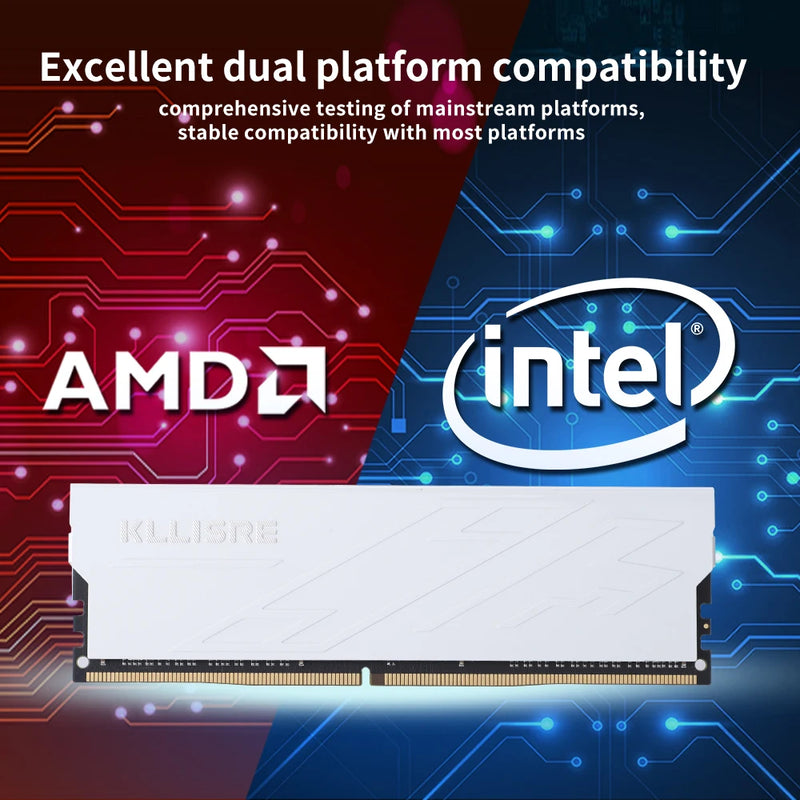 Kllisre DDR3 DDR4 4GB 8GB 16GB 1866 1600 2400 2666 3200 Desktop Memory ram pc dimm for all motherboard