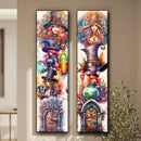Gothic Witch Crow And Owl 5D diy Diamond Painting 2023 New Mosaic Embroidery Multicolor Halloween Gift Home Decoration Christmas