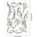 Easter Themed Silicone Clear Stamps Transparent Stamps for Birthday Valentine's Day Party Cards Making DIY Scrapbooking