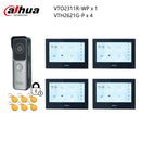 Dahua IP Video Intercom KIT,VTO2311R-WP & VTH2621GW-P / VTH2621G-P, support P2P cloud phone app, RFID Card Unlock