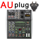4/6 Channel Mixing Console 48V 99 DSP Effect Bluetooth Lomeho Audio DJ Mixer USB PC Play Record Podcast Sound Table AM-AX4