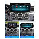NaviFly Android 14 Auto GPS Navigationsradio Stereoanlage für Mercedes-Benz C-Klasse W205 GLC X253 V-Klasse W446 Drahtloses CarPlay 4G
